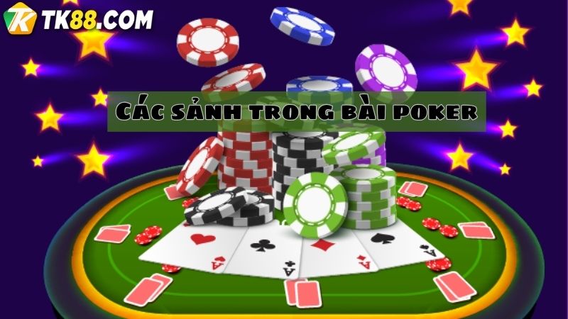 Khám phá các sảnh bài mạnh trong game Poker online